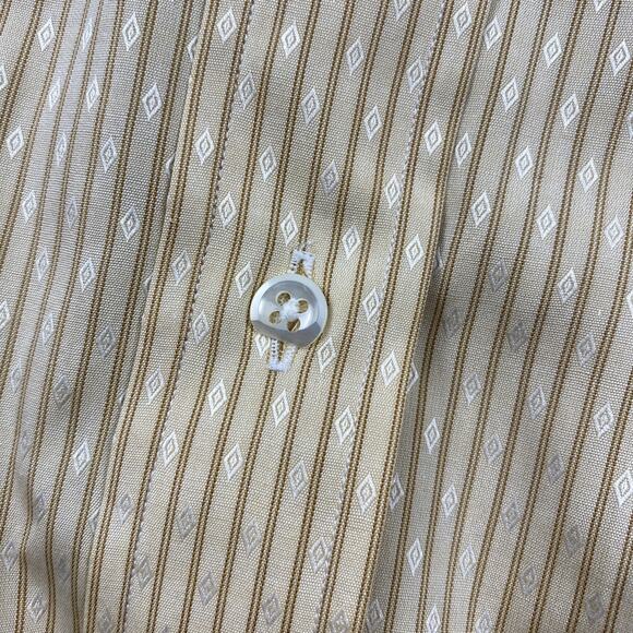 VTG Polo Ralph Lauren Shirt Mens 16 33 Pinstripe French Cuff New w/Tags *read - Picture 10 of 13
